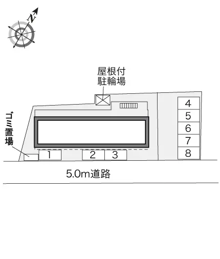 入間郡三芳町藤久保 月極駐車場